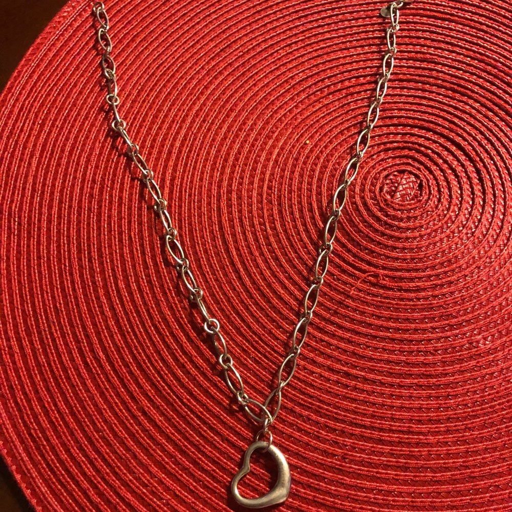 Sterling Silver Heart Necklace